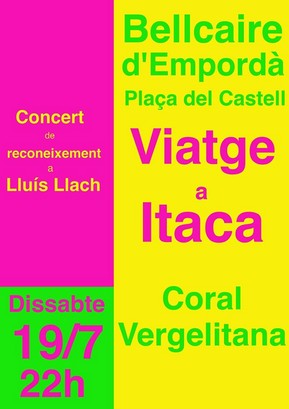 Prèvia concert Lluís Llach a Bellcaire