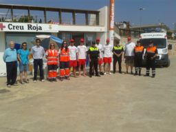 Presentació servei de salvament de la Creu Roja