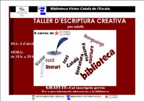 Tallers a la biblioteca de l'Escala 
