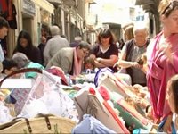 Trobada de puntaires de les comarques gironines a l'Escala