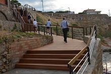 Les escales de la Creu ja estan acabades