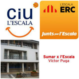 Aquest cap de setmana es presenten les llistes de tres dels partits que es presenten a les municipals del 24 de maig