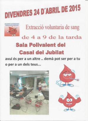 Segona donació de sang