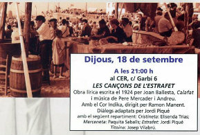 L'Estrafet a la Festa de la Sal.