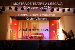 La companyia de teatre de Riudarenes actua a l'Escala