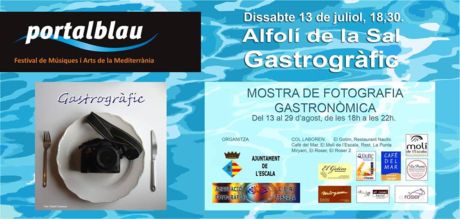 Exposició Gastrogràfic, a l'Alfolí de la Sal 11.07.13