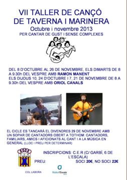 Taller de Cant de Taverna