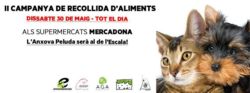 Campanya de recollida d'aliments per animals